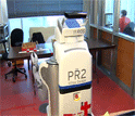 animated gif showing humanoid Robotina from MIT