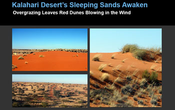 Sleeping Sands Of The Kalahari Awaken After More Than 10 000 Years Nsf National Science Foundation