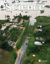 Cover of the January 22, 2010, issue of the journal Science.