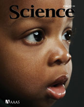 Cover of the May 27, 2011 issue of the journal Science.