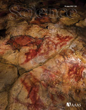Cover of the June 15, 2012 issue of the journal Science.