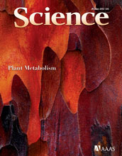 Cover of the June 29, 2012 issue of the journal Science.