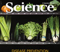 Cover of the September 21, 2012 issue of the journal Science.