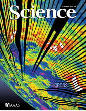Cover of the October 22, 2010 issue of the journal Science.