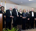 NSF Director Arden Bement and Acting Deputy Director Cora Marrett with the 2008 Science medalists.
