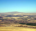 Aerial photo of the watershed of the Yakima River Basin in Washington State.