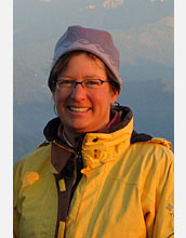 Photo shows Anne Sheehan when she traveled to Nepal.