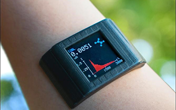Adhesive film turns smartwatch into biochemical health monitoring system |  NSF - National Science Foundation