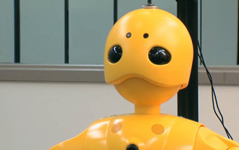 Photo of yellow robot