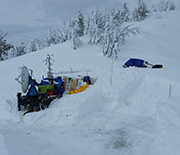 Snow with an NSF Doppler on Wheels