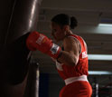 Photo of boxer Queen Underwood.