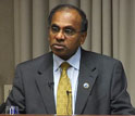 NSF Director Dr. Subra Suresh presenting NSF's FY 2012 budget request to Congress.