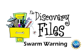 overstuffed filing cabinet with text The Discovery Files