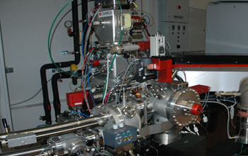 Photo of the nanoscale secondary ion mass spectrometry instrument.