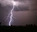 Photo of lightning.