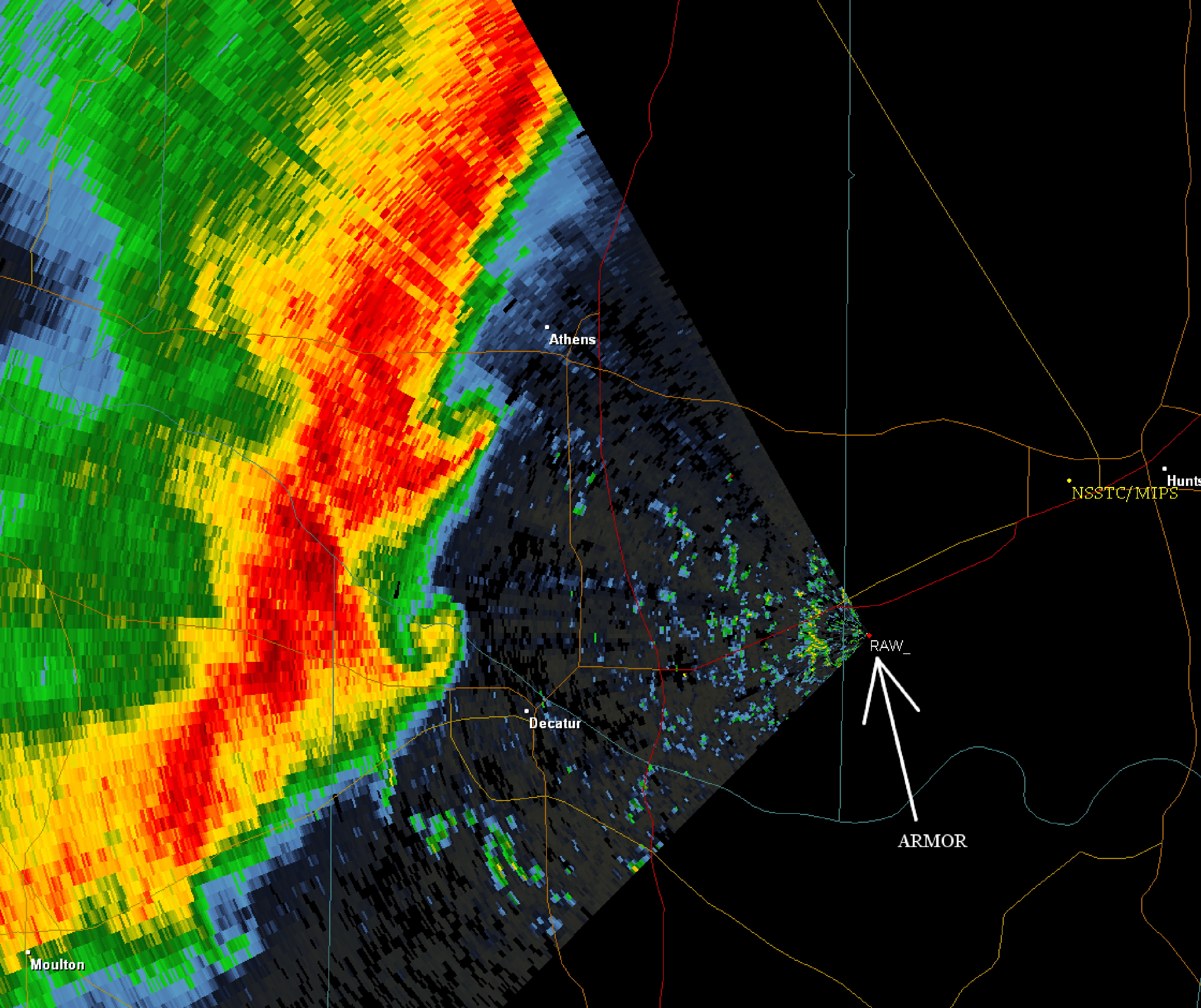 radar tornade