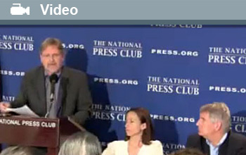 Dr. Robert Twilley discusses the Gulf oil spill on World Ocean Day at the National Press Club.