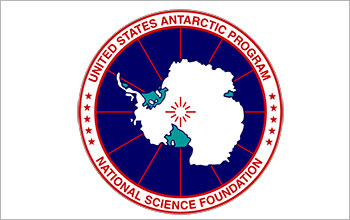 The U.S. Antarctic Program logo.