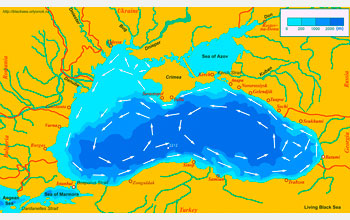 sediments beneath the Black Sea.