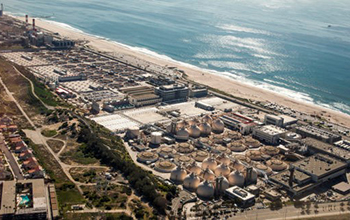 The Hyperion Water Reclamation Plant on Santa Monica Bay