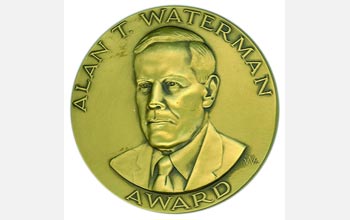 Photo of the Alan T. Waterman Award Medal.
