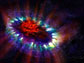 artist's illustration of supernova 1987A
