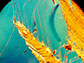a microscopic image of one of the bismuth strontium calcium copper oxide samples