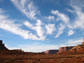 cirrus clouds over dust source region