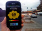 air quality reading transmitted to a smartphone