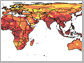 map showing increase the risk of personal violence