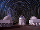 composite picture of stars over the Cerro Tololo Inter-American Observatory in Chile