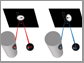 the interference between light & radiation