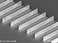 an array fin transistors made by MacEtch method