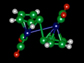 a molecule of fulvalene diruthenium