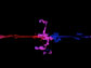 collision of two streams of interstellar gas