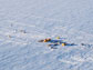 remote field camp on Pine Island Glacier