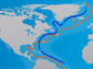 model of North Atlantic currents