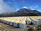 the HAWC observatory next to a volcano