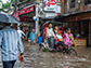 an image from Varanasi, India, shows flooding in 2011