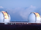 twin telescopes at Keck Observatory