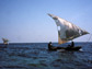 fishermen troll the waters of Lake Tanganyika