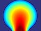 design of lens with gradient refractive index