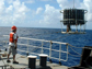 samples being collected from the open ocean