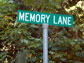 Memory Lane street sign