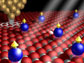 cobalt atoms interacting with the MgO surface