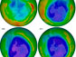 ozone hole before and after the Montreal Protocol