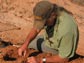 photo of paleontologist