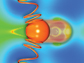 artist's rendering of a phonon