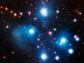 optical image of the Pleiades