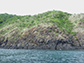 a view from the coast along the Nicoya Peninsula, Costa Rica